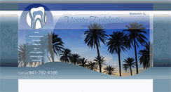 Desktop Screenshot of manateeendodontics.com