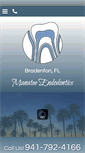 Mobile Screenshot of manateeendodontics.com